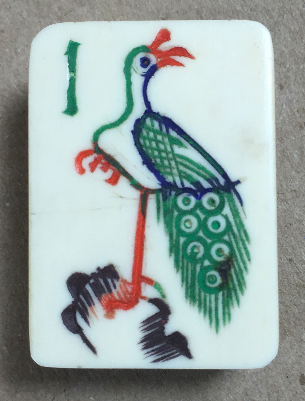 Bone/Bamboo 25/75 BONE 148 tiles ref#307