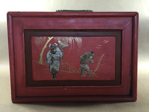 Bone/Bamboo PAINTED CASE 148 tiles ref#305 - Image 16