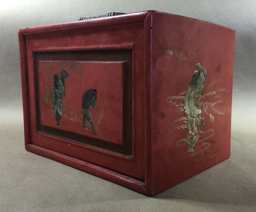 Bone/Bamboo PAINTED CASE 148 tiles ref#305 - Image 17