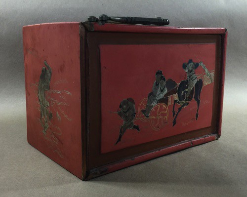 Bone/Bamboo PAINTED CASE 148 tiles ref#305 - Image 18