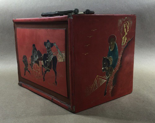 Bone/Bamboo PAINTED CASE 148 tiles ref#305 - Image 19