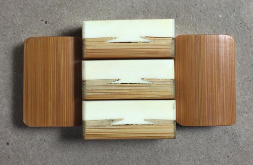 Bone/Bamboo PAINTED CASE 148 tiles ref#305 - Image 39