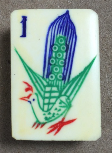 Bone/Bamboo 20/80 BONE 152 tiles Ref #309