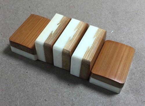 Bone/Bamboo CARVED CASE 148 tiles ref#313 - Image 36