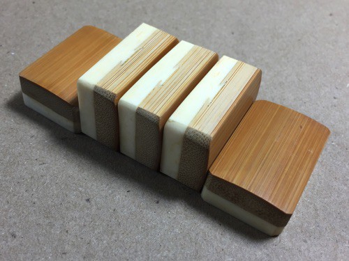 Bone/Bamboo 40/60 BONE 152 tiles ref#316 - Image 24