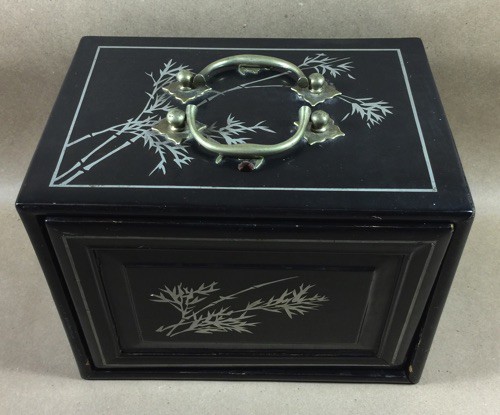 Bone/Bamboo LACQUER BOX 148 tiles ref#319 - Image 13