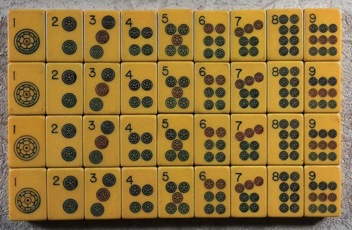 Vintage MET PARROT 152 tiles Ref #346 - Image 11