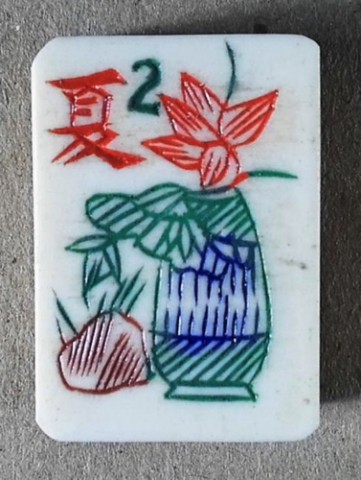 Bone/Bamboo 70/30 BONE 152 tiles ref#463