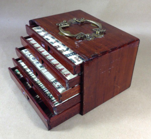 Bone/Bamboo 40/60 BONE 152 tiles Ref #472 - Image 15