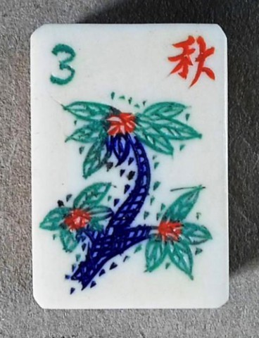 Bone/Bamboo 60/40 BONE 152 tiles ref#475 - Image 24