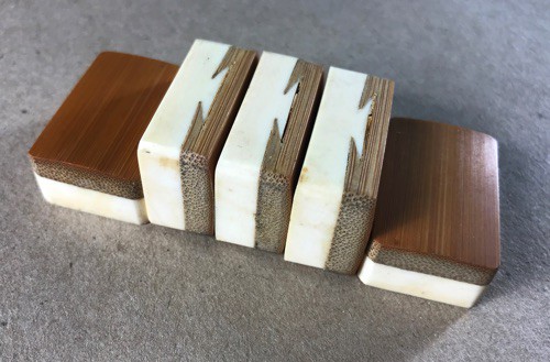 Bone/Bamboo 60/40 BONE 152 tiles ref#475 - Image 30