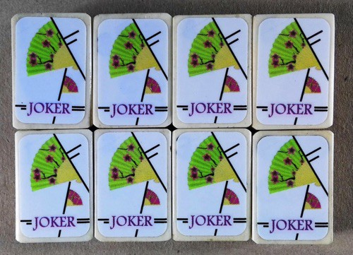 Bone/Bamboo 50/50 BONE 152 tiles Ref #477 - Image 36