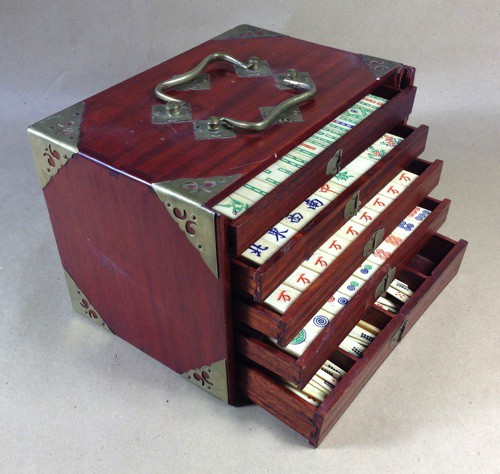 Bone/Bamboo 20/80 BONE 152 tiles Ref #478 - Image 8