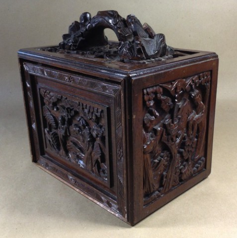 Bone/Bamboo FLOWER POTS 152 tiles Ref #493 - Image 11