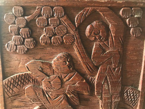 Bone/Bamboo CARVED CASE 152 tiles ref#496 - Image 30