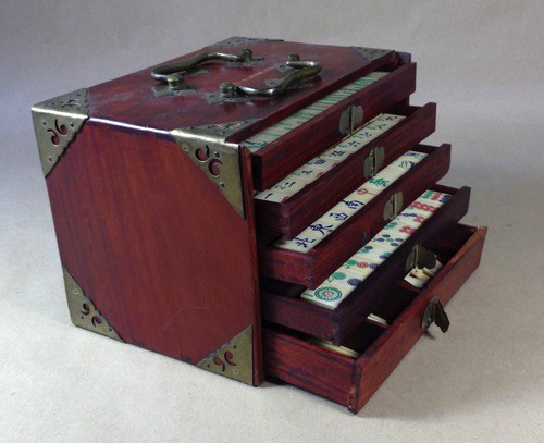 Bone/Bamboo 20/80 BONE 152 tiles Ref #498 - Image 11