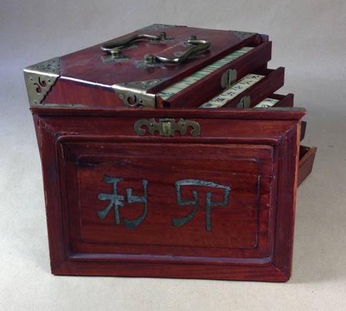 Bone/Bamboo 20/80 BONE 152 tiles Ref #498 - Image 12