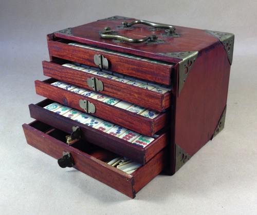 Bone/Bamboo 20/80 BONE 152 tiles Ref #498 - Image 13