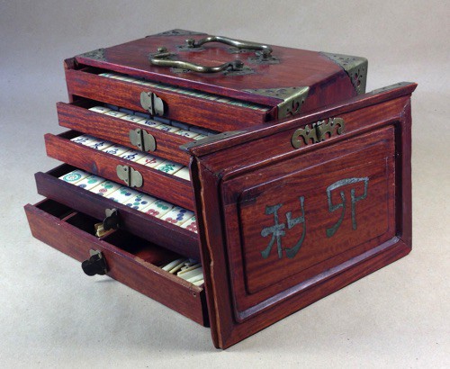 Bone/Bamboo 20/80 BONE 152 tiles Ref #498 - Image 14