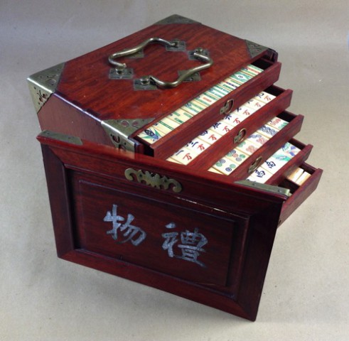 Bone/Bamboo 45/55 BONE 152 tiles Ref #501 - Image 14