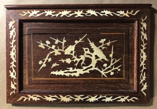 Bone/Bamboo INLAID CASE 152 tiles ref #508 - Image 23