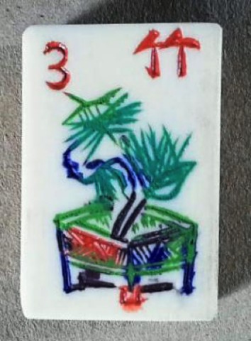 Bone/Bamboo INLAID CASE 152 tiles ref #508 - Image 41