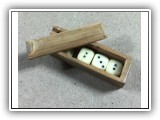 Vintage 4 DICE COFFIN Ref #C1 - Image 5