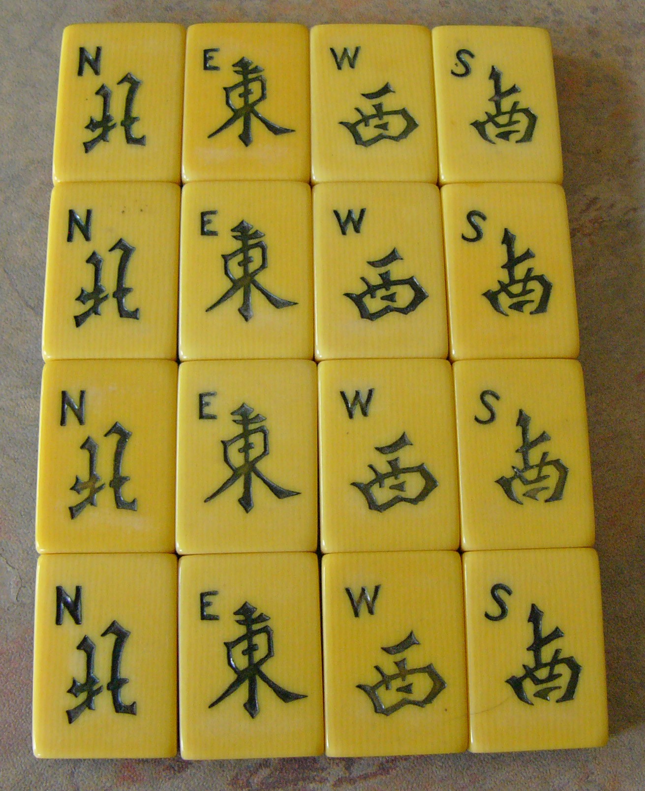 2-TONE FRENCH IVORY 144 tiles ref #160 - Image 13