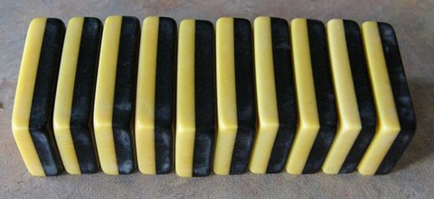 2-TONE FRENCH IVORY 144 tiles ref #160 - Image 3