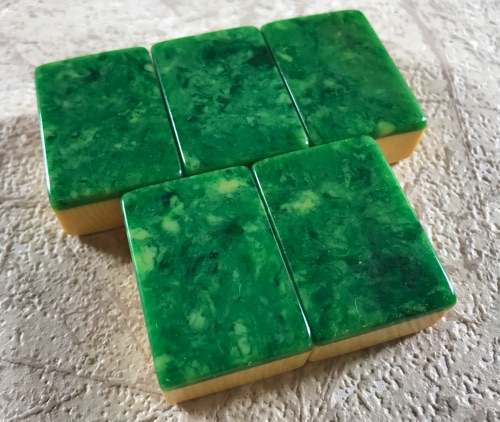 2-TONE MARBLE PIROXLOID 152 tiles ref #351