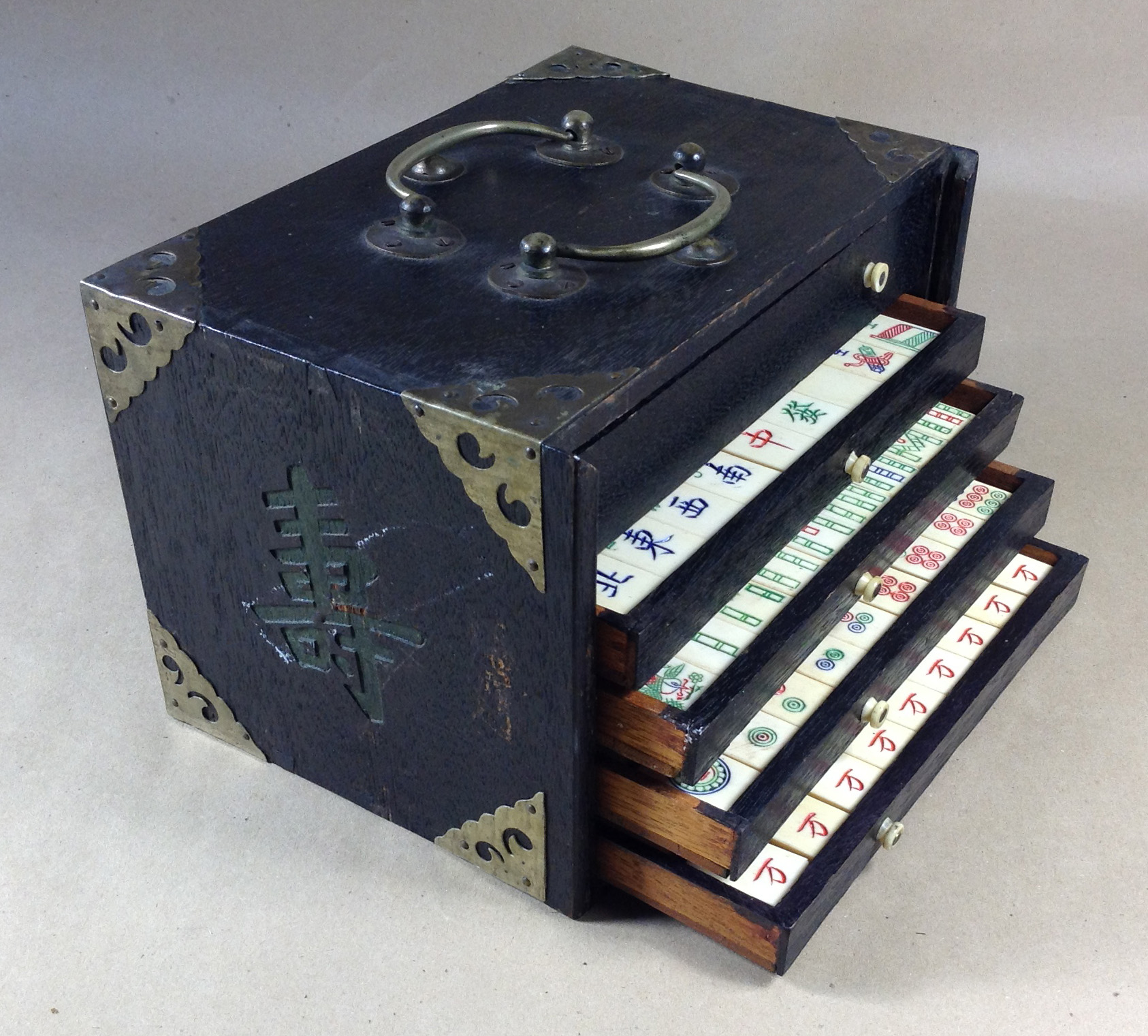 Bone/Bamboo 20/80 BONE 152 tiles Ref #485 - Image 3