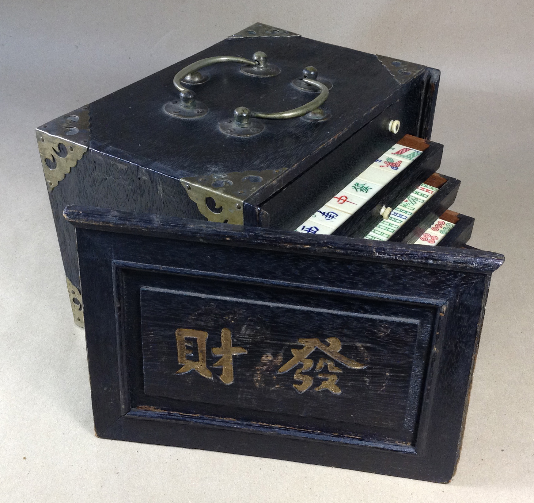 Bone/Bamboo 20/80 BONE 152 tiles Ref #485 - Image 2