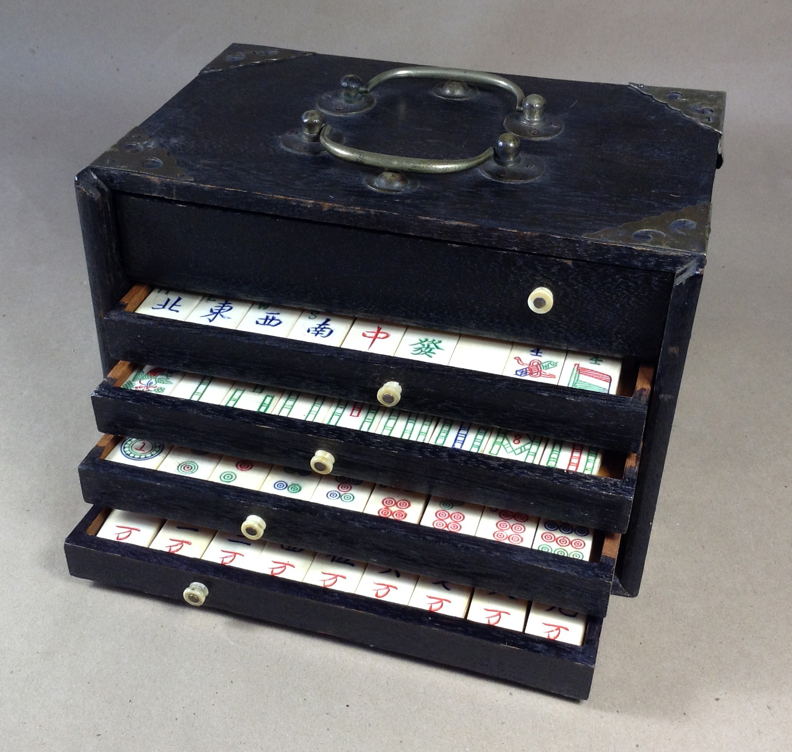 Bone/Bamboo 20/80 BONE 152 tiles Ref #485 - Image 6