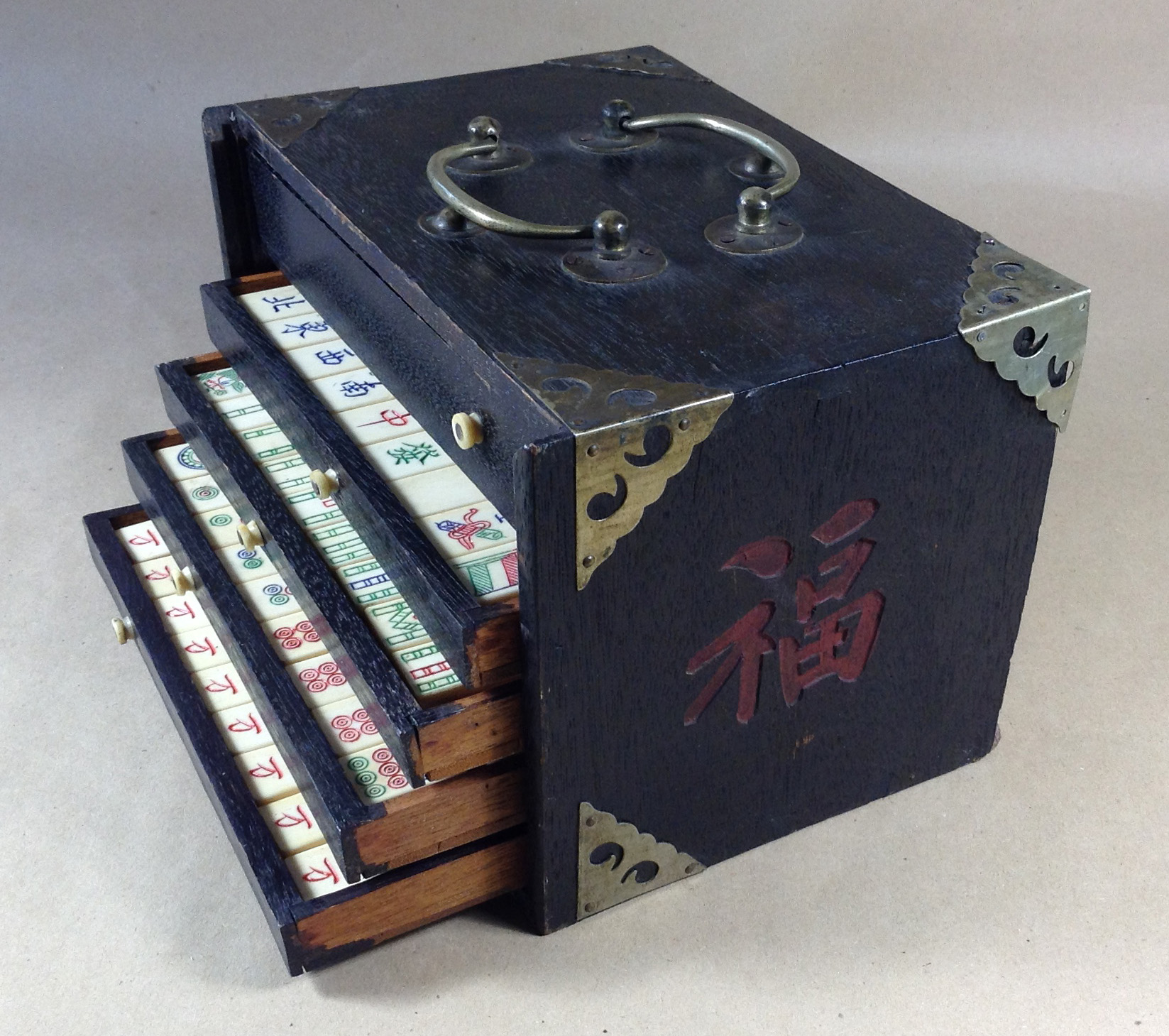 Bone/Bamboo 20/80 BONE 152 tiles Ref #485 - Image 5