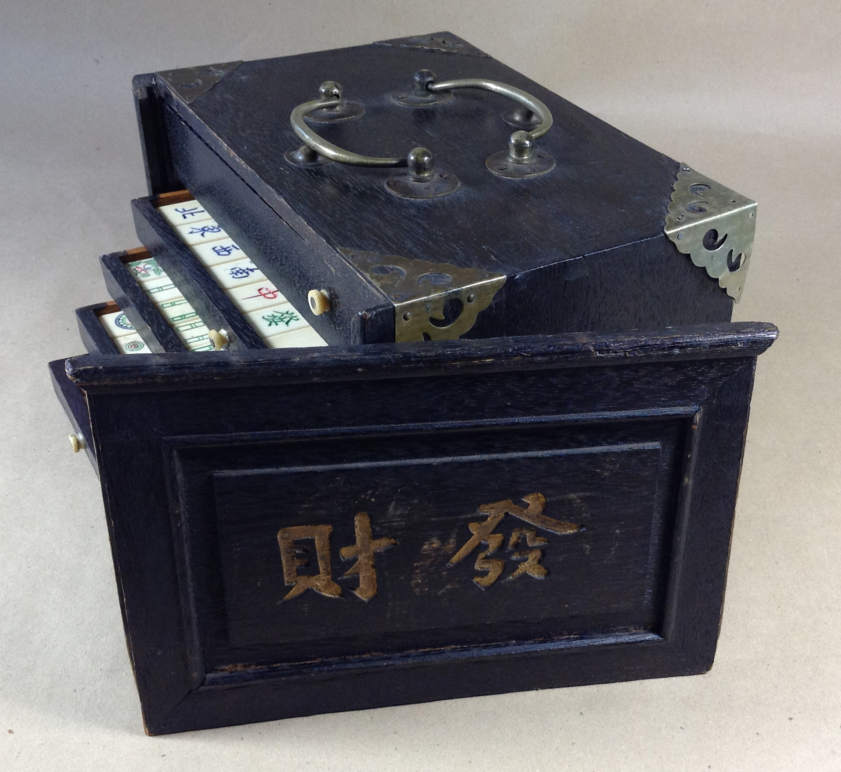 Bone/Bamboo 20/80 BONE 152 tiles Ref #485 - Image 4