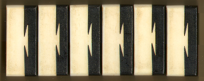 BONE/BAMBOO 152 tiles Ref #BB78 - Image 16