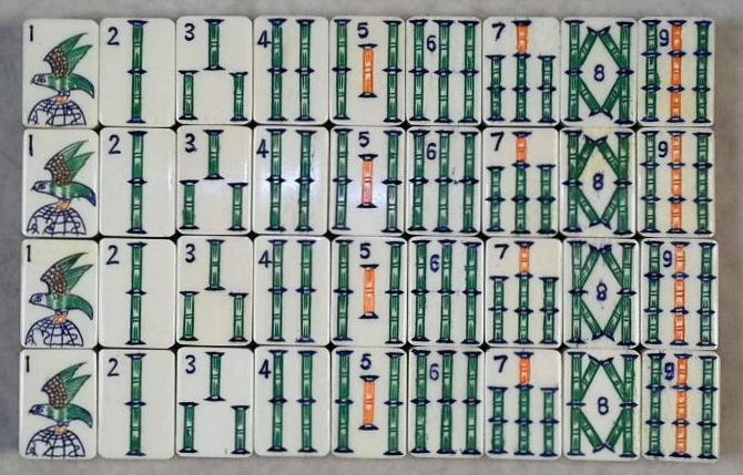 BONE/BAMBOO 148 tiles Ref #BB108 - Image 6